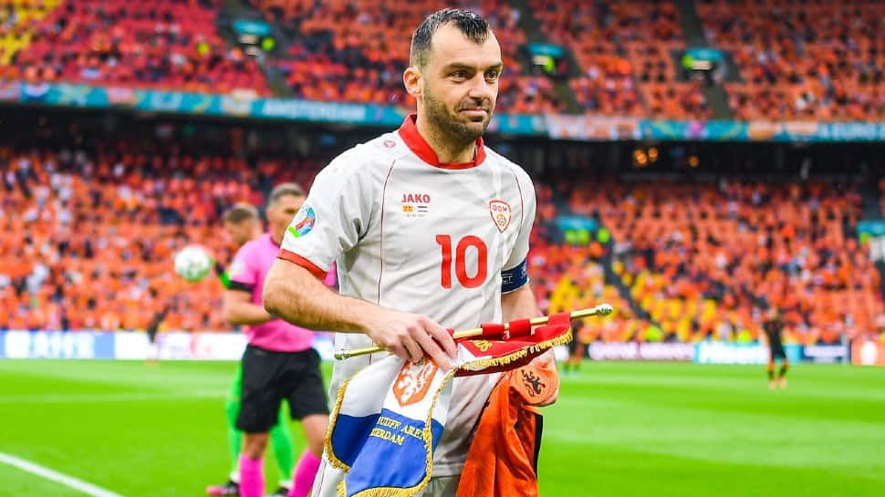 North Macedonian captain Goran Pandev has already announced his retirement from international football after exit from UEFA Euro 2020. (Source: Twitter)