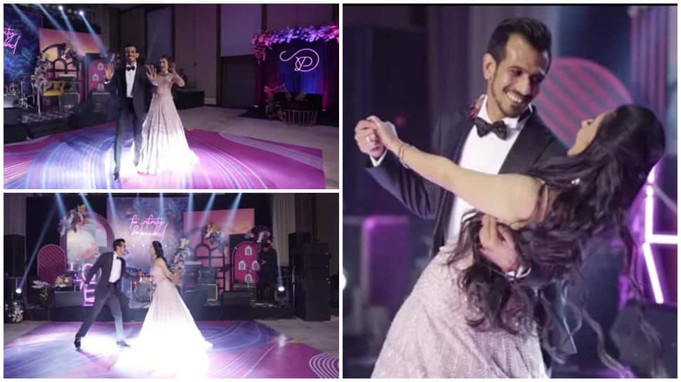 &#039;Chura Ke Dil Mera&#039;: Yuzvendra Chahal, Dhanashree Verma set stage on fire - WATCH