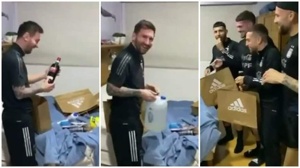 Lionel Messi celebrates 34th birthday, Argentina players ...