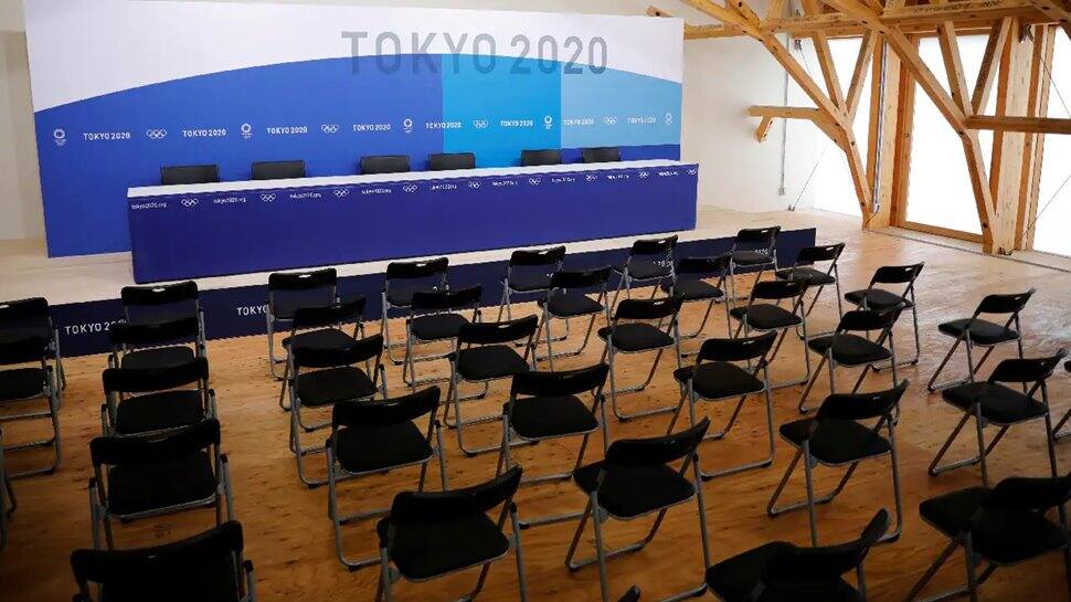 Tokyo Olympics media room