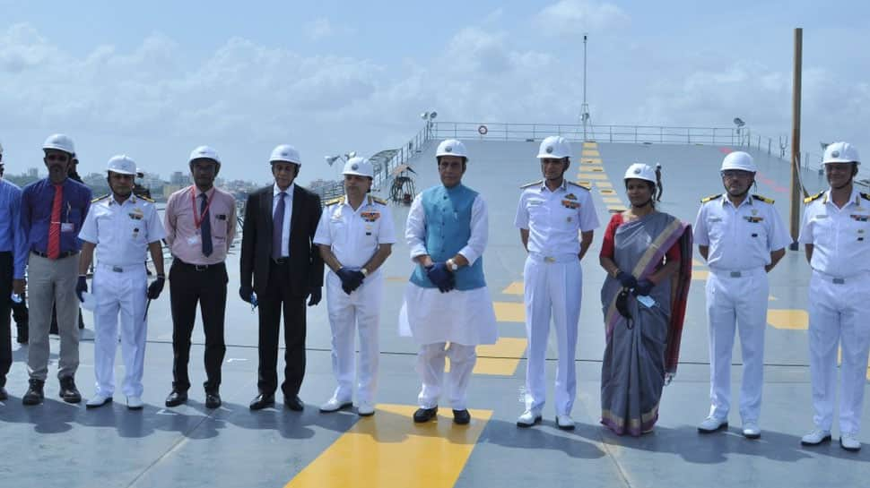 India’s 1st indigenous aircraft carrier INS Vikrant to be commissioned next year: Rajnath Singh