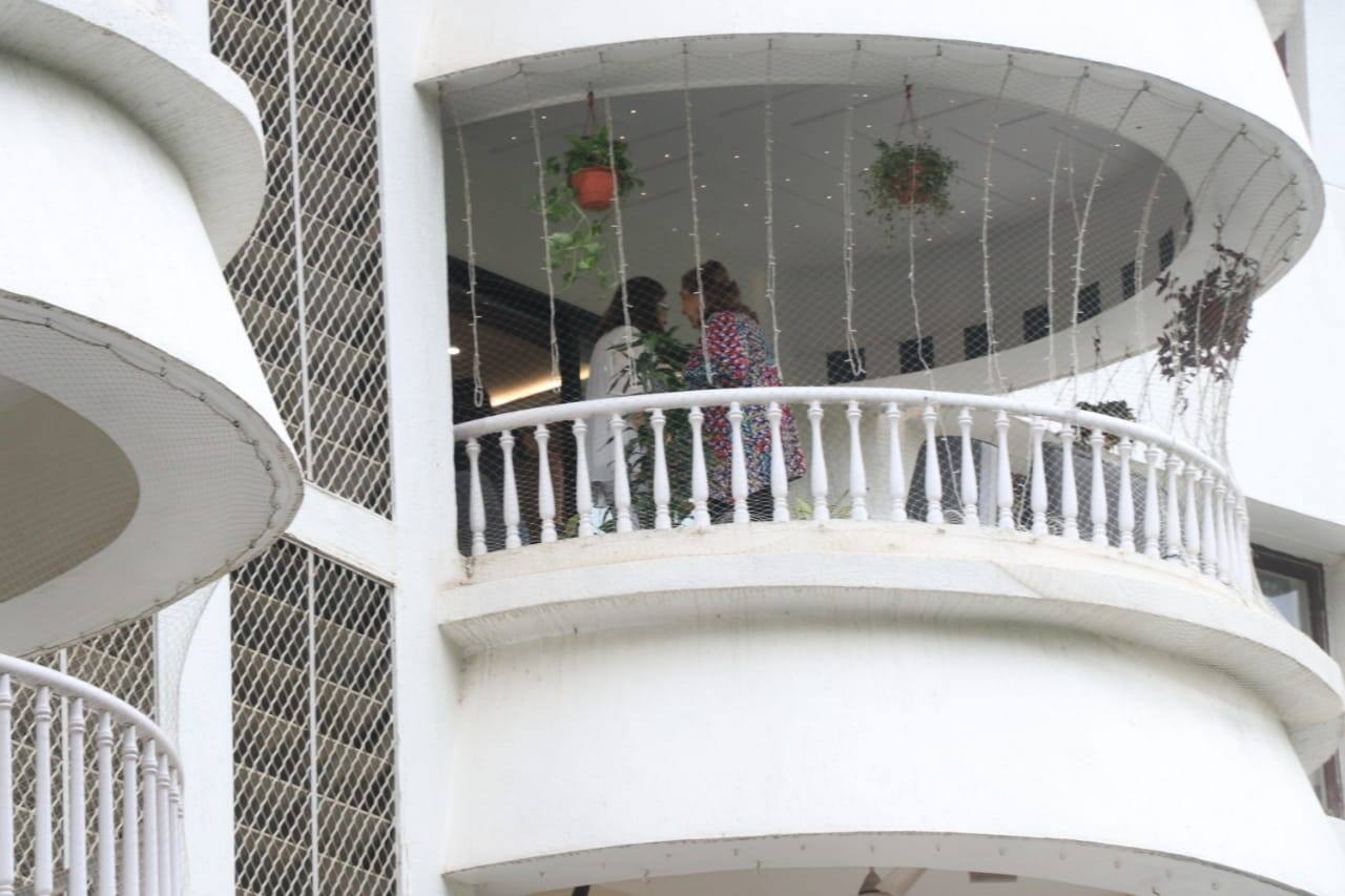 Take a look at Karisma's spacious balcony