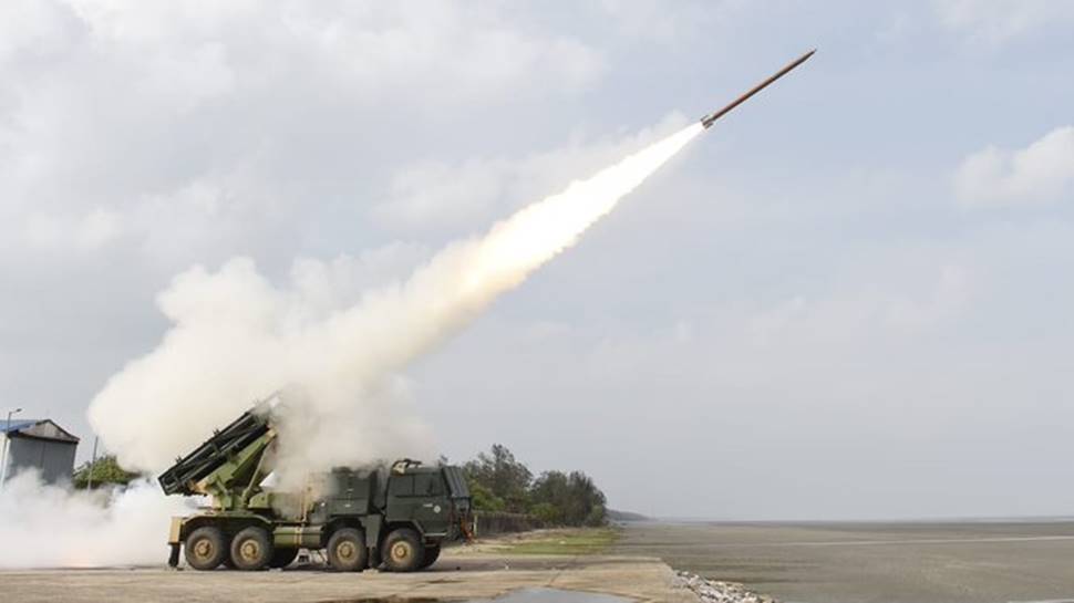 DRDO successfully test-fires 122mm enhanced Caliber and Pinaka rockets off Odisha coast