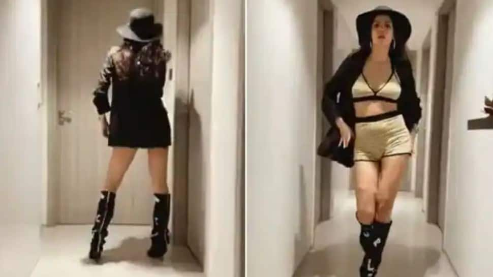 Hardik Pandya’s wife Natasa Stankovic sets internet ablaze with her HOT cat-walk - WATCH