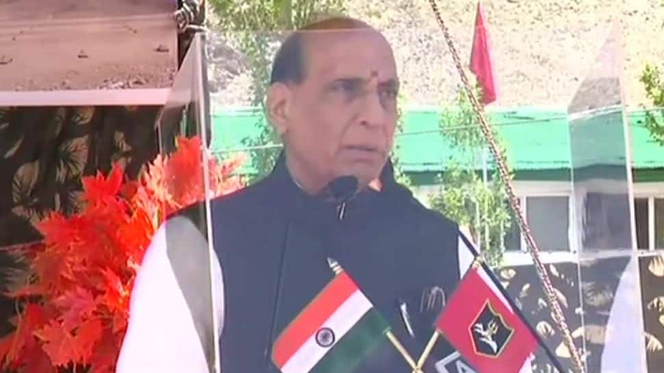 Terrorism reduced in Ladakh after it became Union Territory, says Rajnath Singh