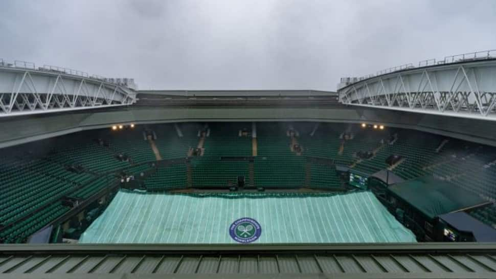 Wimbledon: Just like old times as rain delays start of the tournament