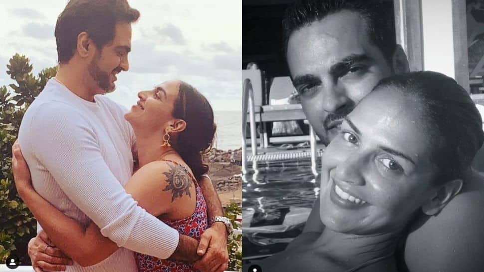 Esha Deol shares a loved-up pic with hubby Bharat Takhtani on their ninth wedding anniversary!