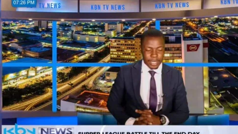 TV anchor interrupts live bulletin to say ‘I haven’t been paid’ - Watch viral video