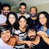 Late filmmaker Raj Kaushal with wife Mandira Bedi and friends