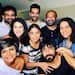 Late filmmaker Raj Kaushal with wife Mandira Bedi and friends