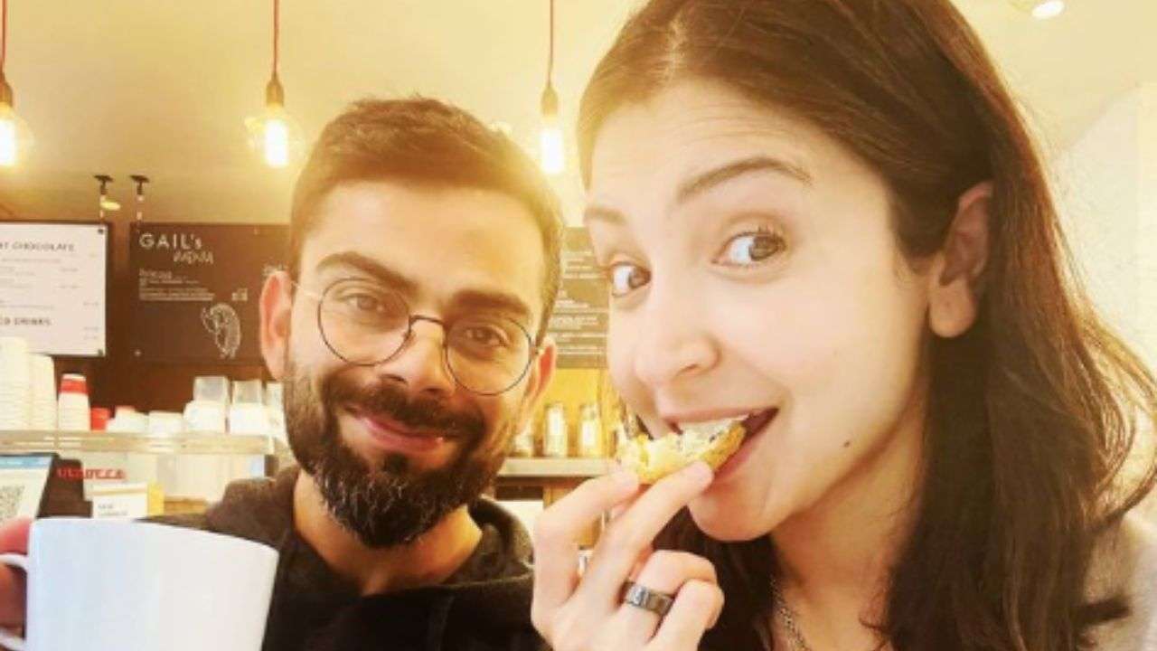 Team India skipper Virat Kohli with wife Anushka Sharma