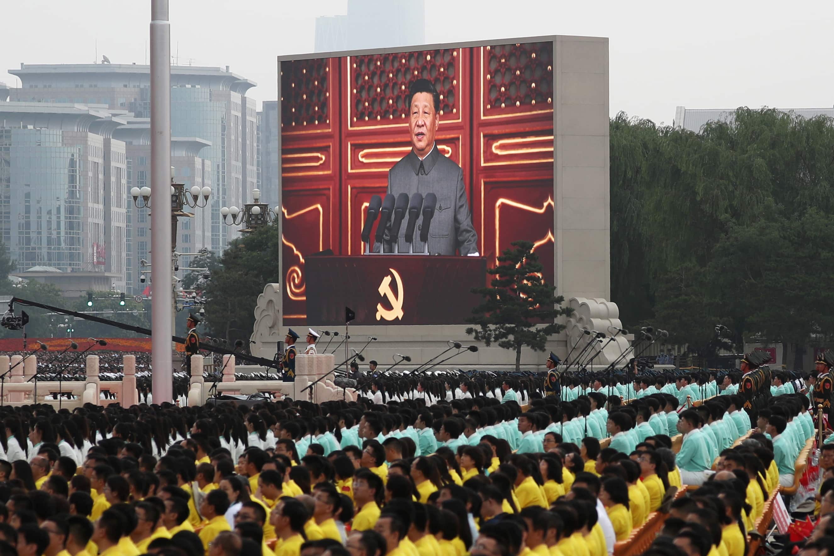 Xi Jinping's address from Tiananmen Square 