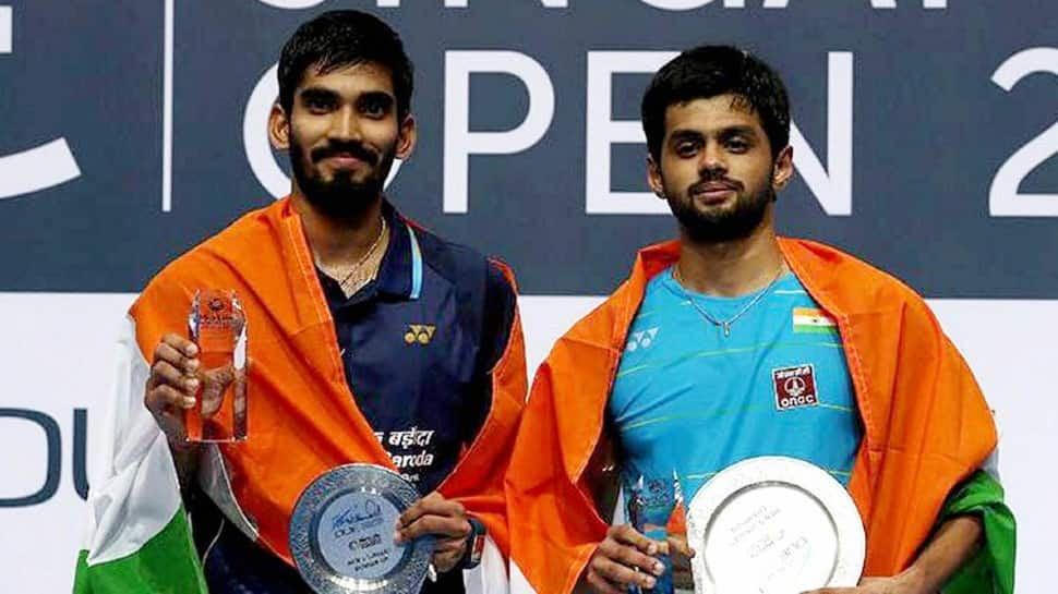 Badminton Association of India recommends Kidambi Srikanth, Sai Praneeth&#039;s name for Khel Ratna Award