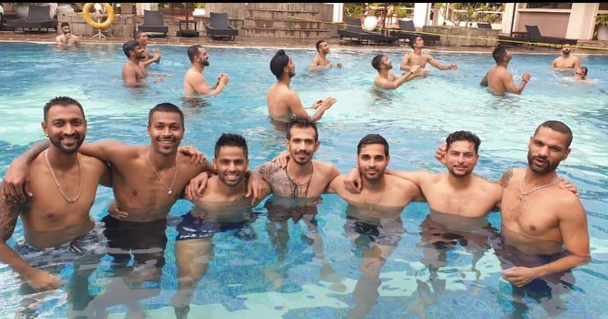 Team India players