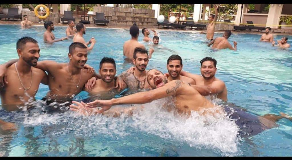 Team India players