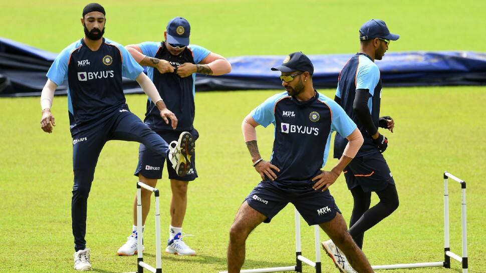 India vs SL 2021: Shikar Dhawan-led Indian team starts training in Colombo