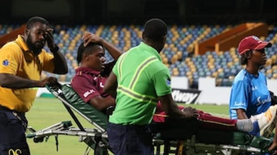 Two West Indies cricketers collapse on field within 10 minutes during T20I against Pakistan - WATCH
