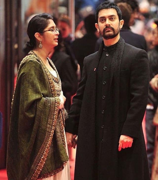 Kiran Rao and Aamir Khan's candid moment