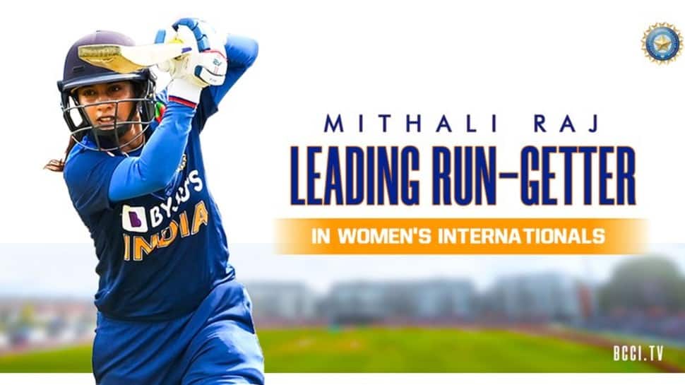 India skipper Mithali Raj becomes leading run-scorer across formats in women's international cricket
