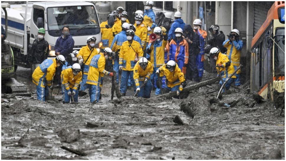Japan floods: Rescue work continues after deadly landslides, 20 missing in Atami city