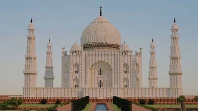 Gamer recreates Taj Mahal!
