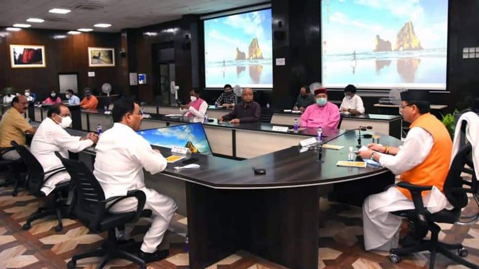 New Uttarakhand CM Pushkar Singh Dhami holds first cabinet meet | India  News | Zee News
