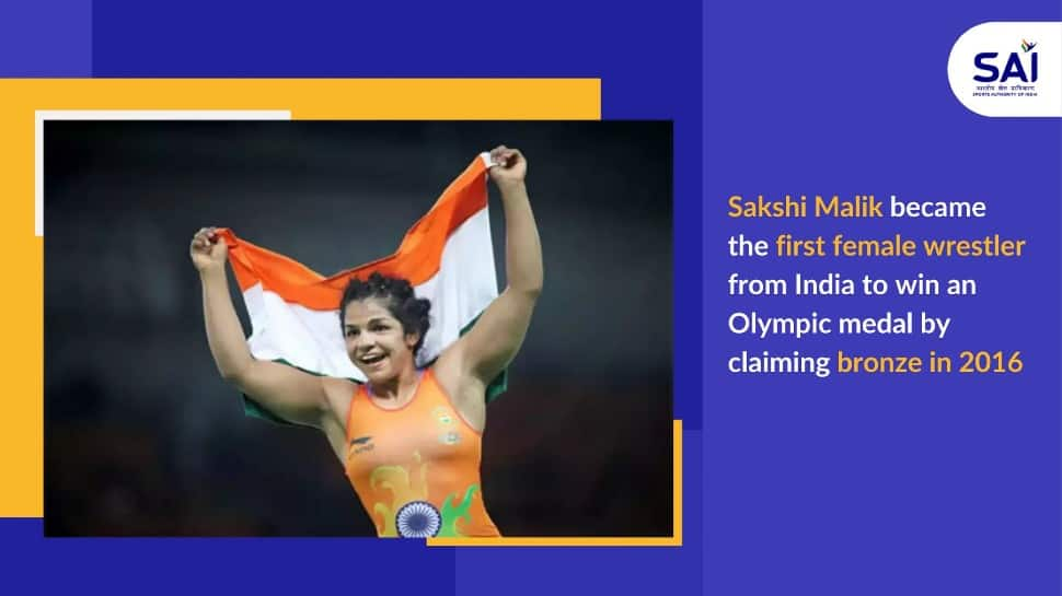 Sakshi Malik became India's female wrestler to win a medal in Olympic Games. (Photo: SAI Media)