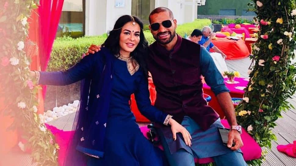 Shikhar and Aesha Dhawan had a baby boy Zoravar in 2014 while the Indian opener adopted two daughter's from Aesha's first marriage. (Source: Twitter)