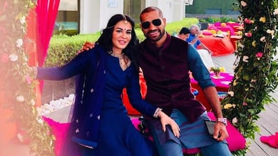 Shikhar and Aesha Dhawan have one son and two daughters