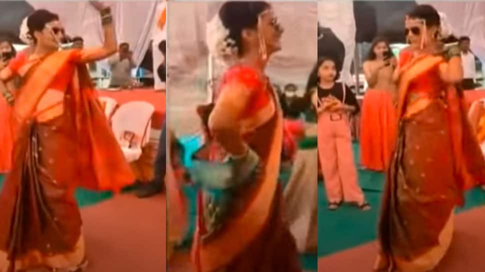 Viral video: This Marathi bride&#039;s super dancing entry on Sunny Leone&#039;s Mera Saiyaan Superstar song gets baraati grooving  - Watch