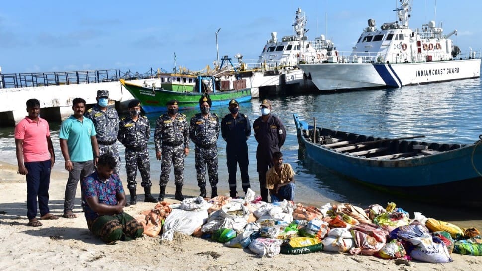 Coast Guard nabs two for attempted smuggling of 1.2 tonnes of sea cucumber