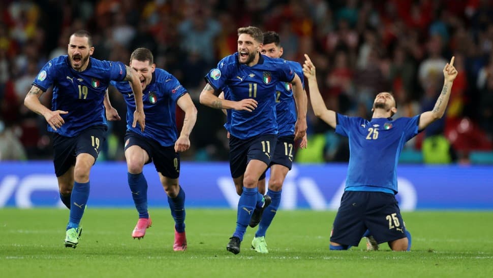 Euro 2020: Italy hold nerve to beat Spain on penalties and reach final