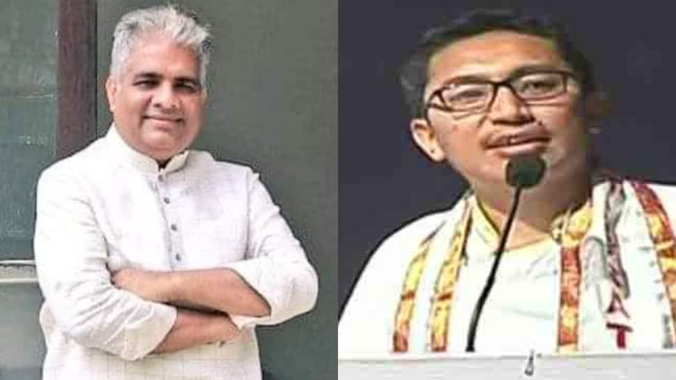 Other top contenders in the fray include Bhupendra Yadav (left) and Jamyang Tsering Namgyal 