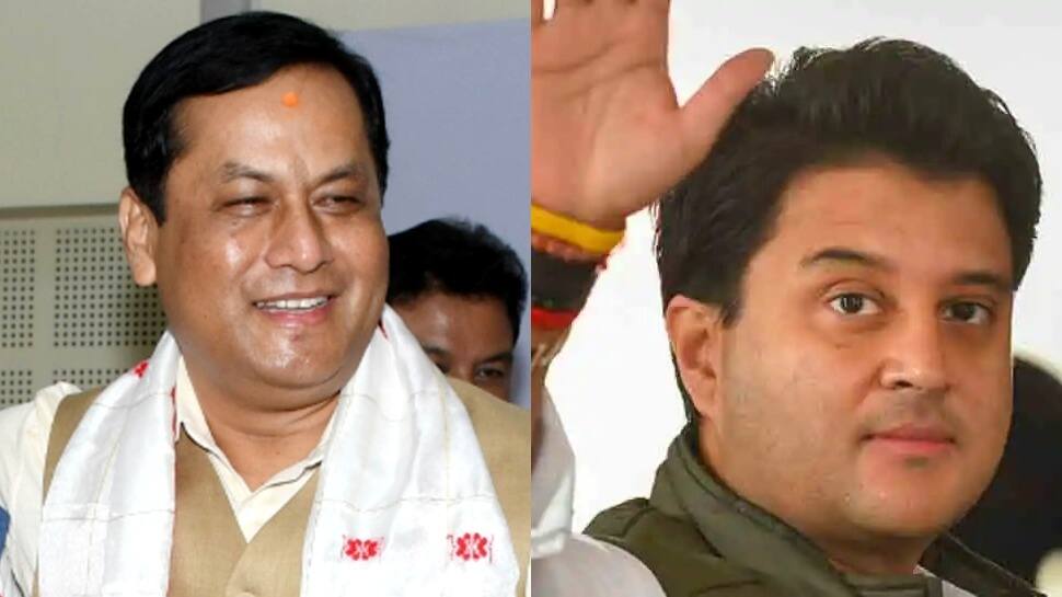 Sarbananda Sonowal (left) and Jyotiraditya Scindia are most likely to be inducted Sarbananda Sonowal (left) and Jyotiraditya Scindia are most likely to be inducted