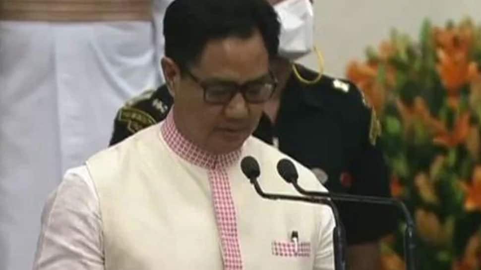 Union Cabinet expansion: Kiren Rijiju, BJP’s most recognisable face in Northeast, sworn in as Union minister Union Cabinet expansion: Kiren Rijiju, BJP’s most recognisable face in Northeast, sworn in as Union minister