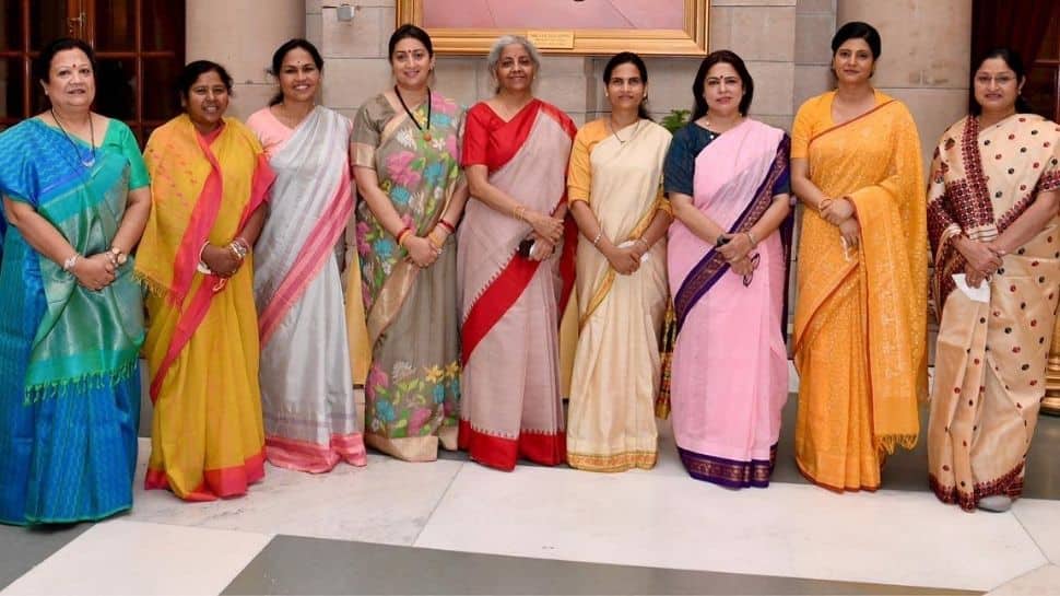 Women power in PM Narendra Modi’s new don handloom sarees