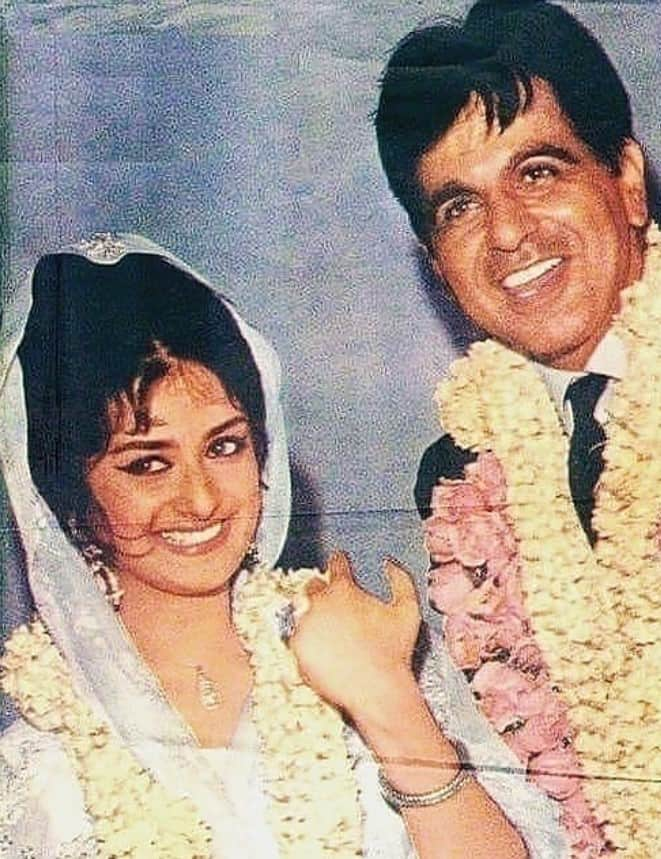 Saira Banu and Dilip Kumar's wedding