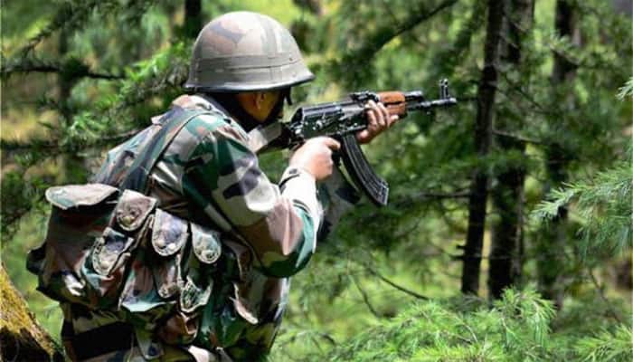 J&amp;K encounter: Two Pakistani terrorists shot dead, 2 soldiers killed in action