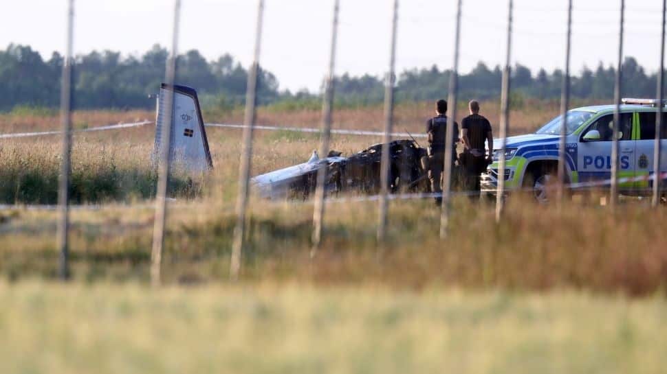 8 skydivers, 1 pilot killed in airplane crash in Sweden 