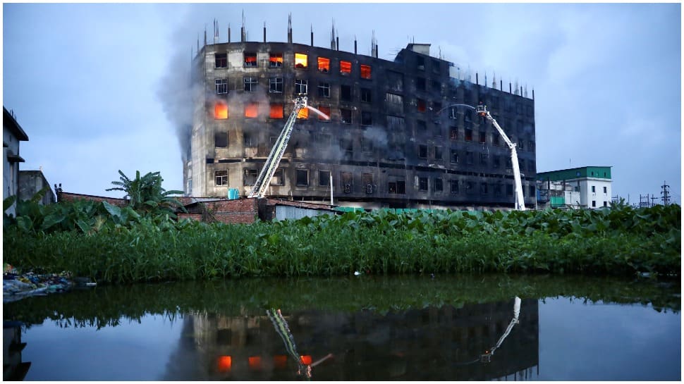 Bangladesh factory fire: Blaze yet to be doused in 6-storey building