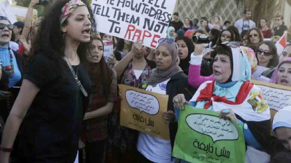 Women are afraid to talk in Egypt