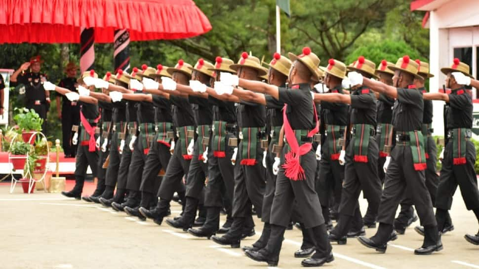 Passing out parade of 58 Gorkha Training Centre held at Shillong - In Pics