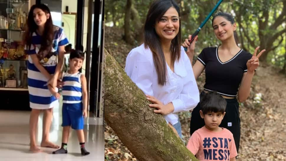 Shweta Tiwari shares adorable video of daughter Palak Tiwari with son Reyaansh - Watch!