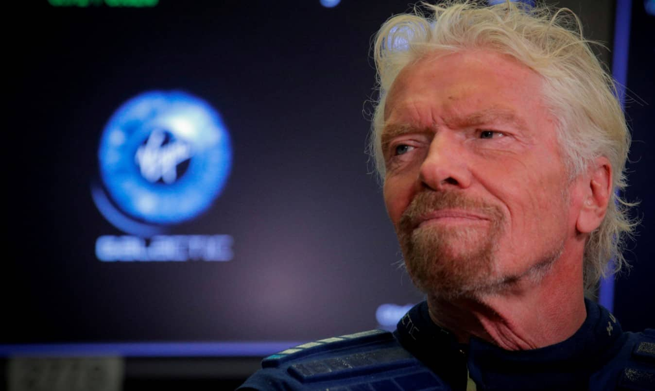 During spaceflight, Richard Branson shared a message for the next generation of dreamers