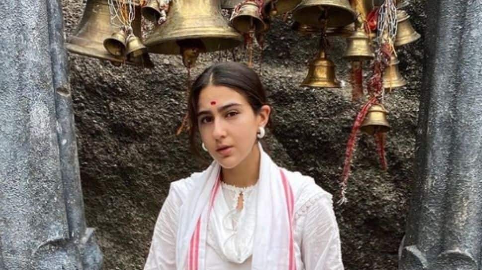 'Blessed', says Sara Ali Khan after visiting Assam's Kamakhya Temple