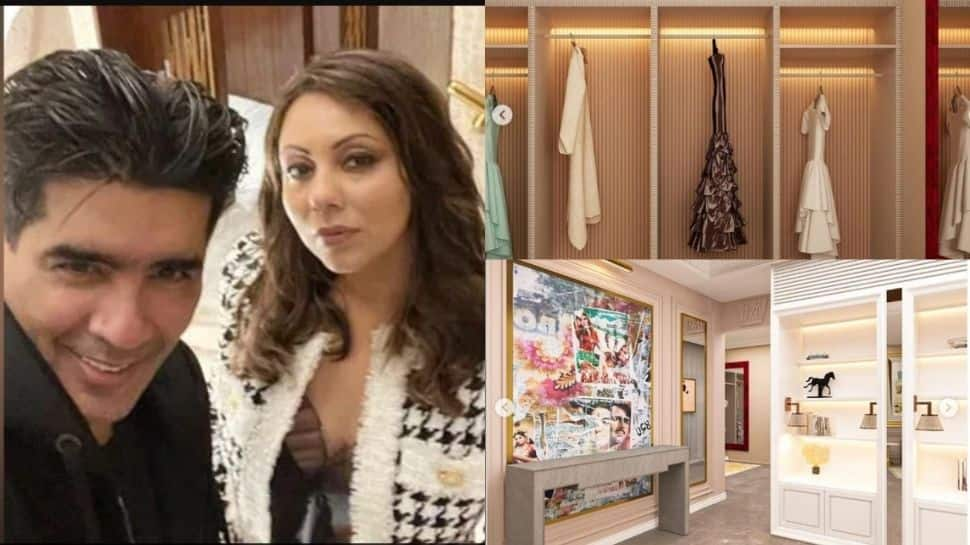 Step into Manish Malhotra&#039;s swanky, new Bollywood-themed workplace designed by Gauri Khan- See Pics!