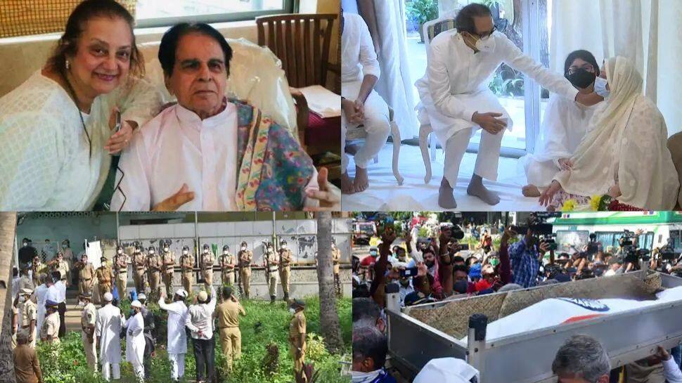 Saira Banu thanks Maharashtra CM Uddhav Thackeray, Sharad Pawar and Mumbai Police for providing grand farewell to Dilip Kumar! 