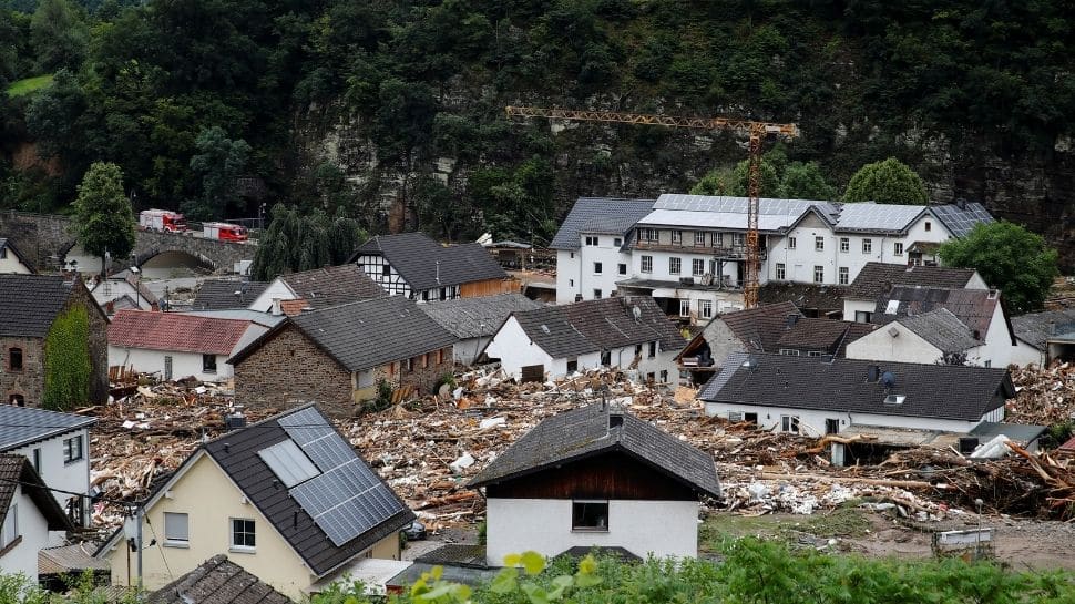Floods sweep through western Europe, causing death and destruction
