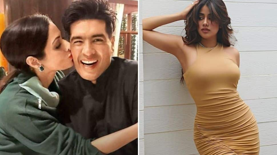 Janhvi Kapoor congratulates Manish Malhotra on his new venture, shares unseen throwback pic with mom Sridevi!