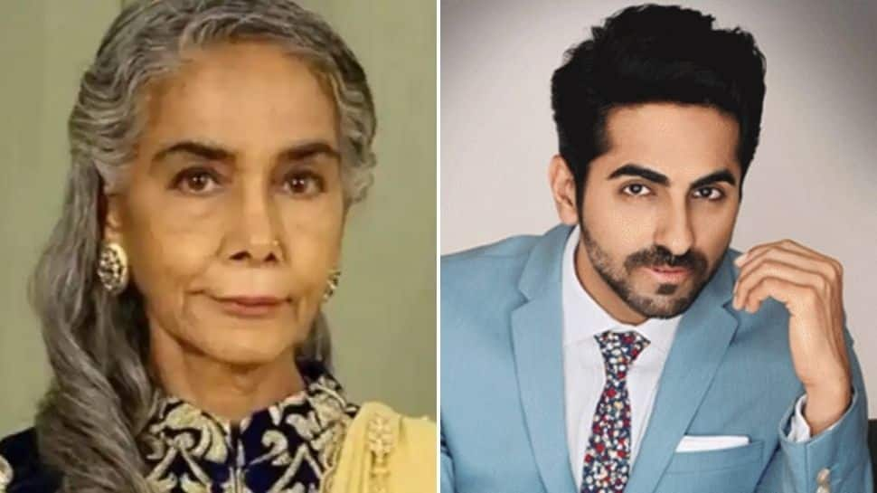 &#039;Wish I get more work&#039;: When Surekha Sikri left Ayushmann Khurrana speechless!